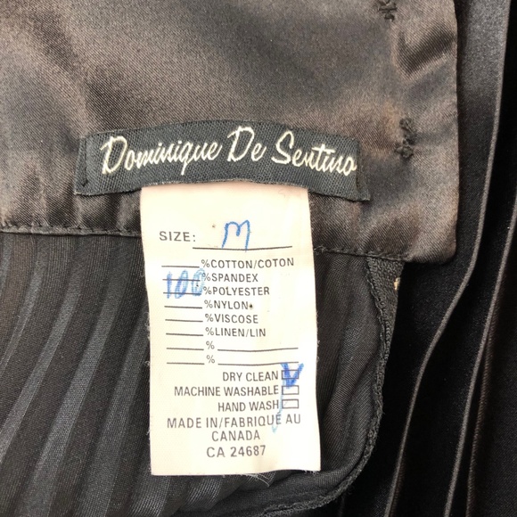 SOLD Dominique De Sentino | Pleated Palazzo Pants - Picture 6 of 7